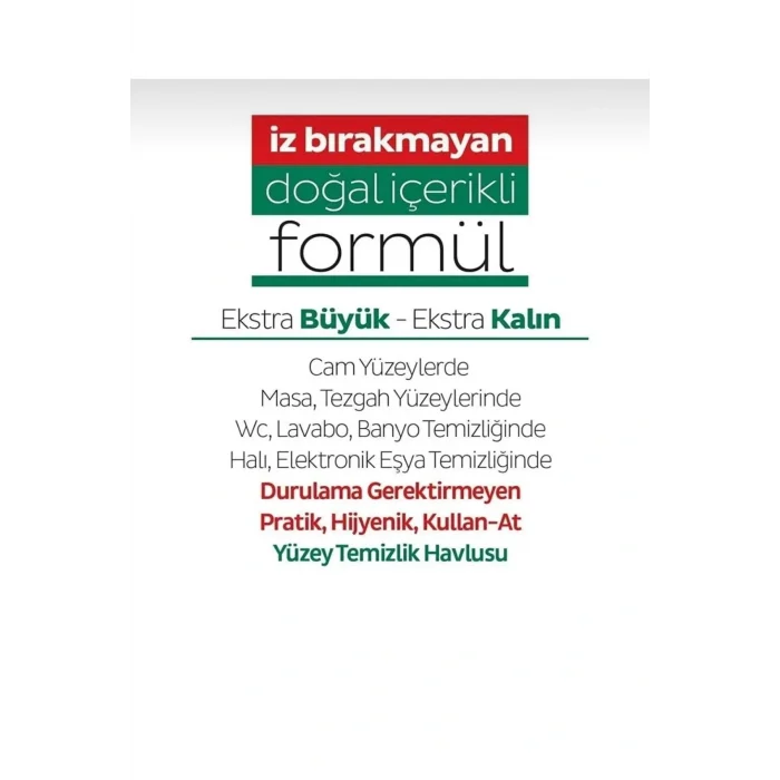 Havlu Yüzey Temizleme Havlusu 50’li