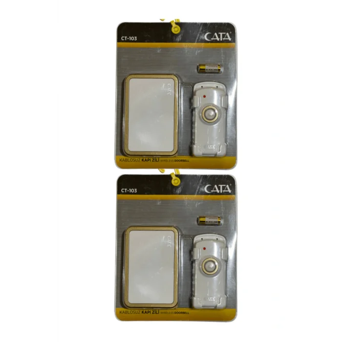 Genel Ürün CT-103 Kablosuz Kapı Zili (2 Adet)