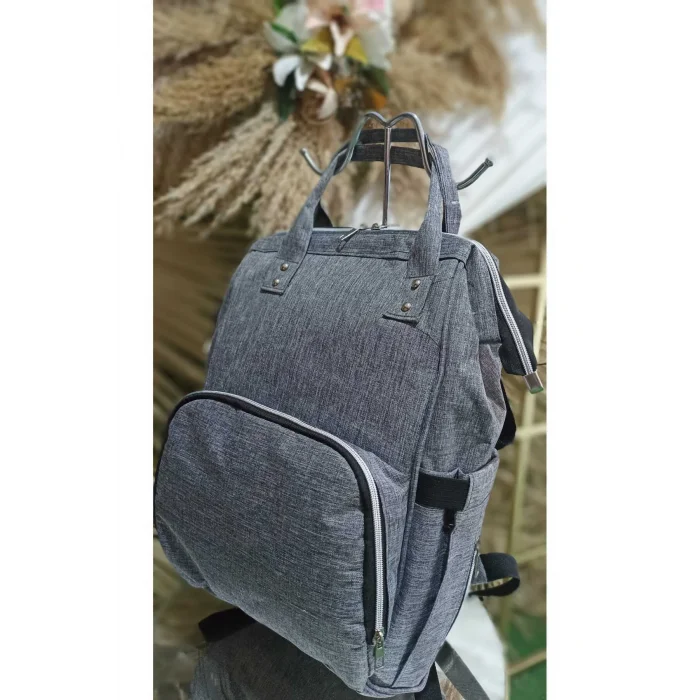 Termos Leke Tutmayan Su Geçirmez Termal Bölmeli Klasik Anne Bebek Bakım Sırt Çantası