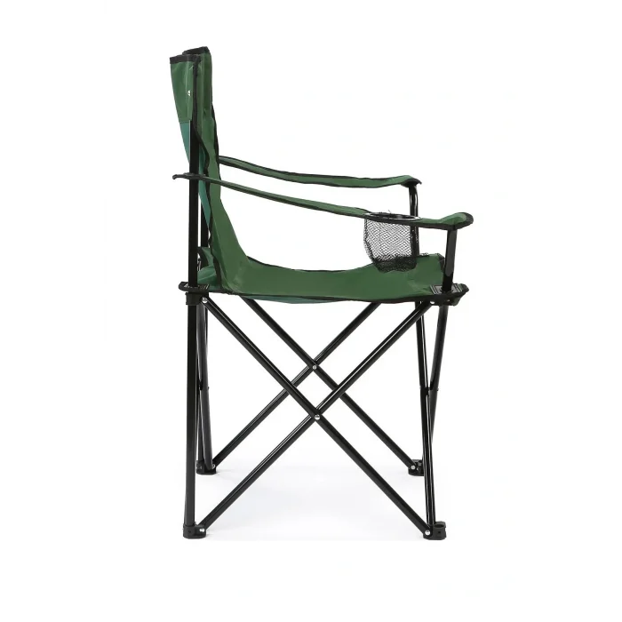 Genel Ürün Katlanabilir Kamp Sandalyesi Piknik Sandalyesi Plaj Sandalyesi Yeşil Taşıma Çantalı KAMP002
