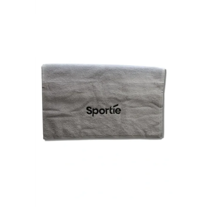 Havlu Açık Gri Spor ve Antrenman Havlusu, Yumuşak ve Hafif, Konforlu Kullanım