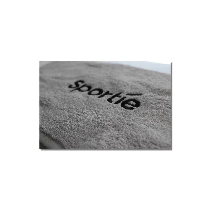 Havlu Açık Gri Spor ve Antrenman Havlusu, Yumuşak ve Hafif, Konforlu Kullanım