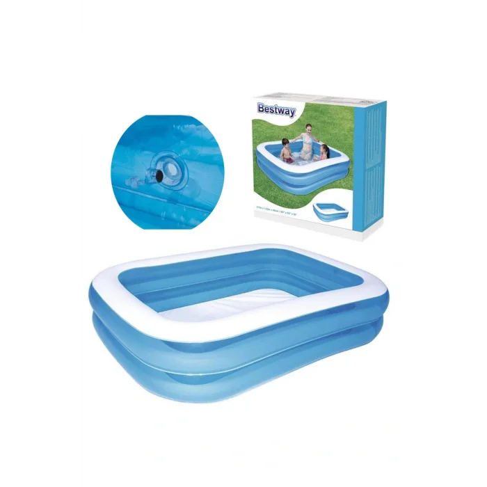 Genel Ürün Jumbo Dikdörtgen Havuz 211x132x46 Cm