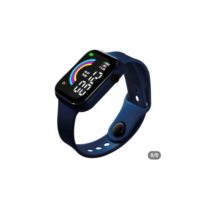 Kol Saati Lacivert Su Geçirmez Apple Watch Saat (AKILLI SAAT DEĞİLDİR)