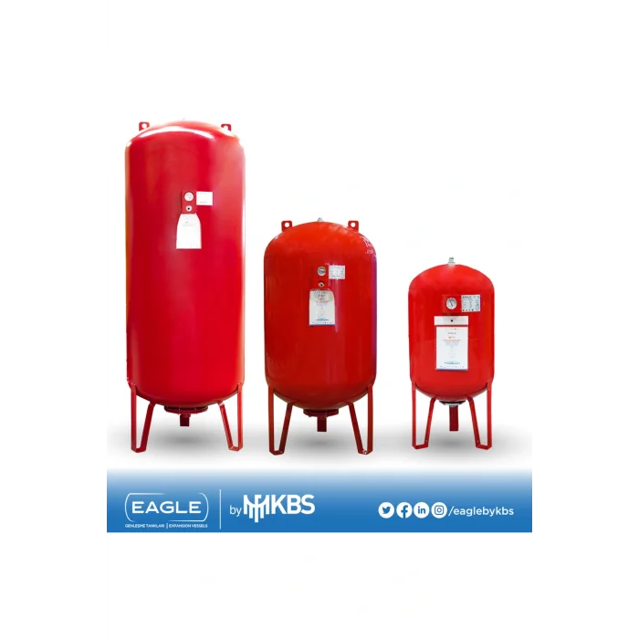 Genel Ürün 200 LT DİK 10 BAR MANOMETRELİ GENLEŞME TANKI