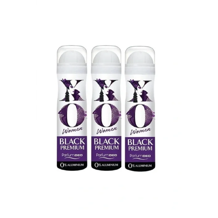 Genel Ürün Kadın  Black Premium Deodorant 150 ml 3 Adet