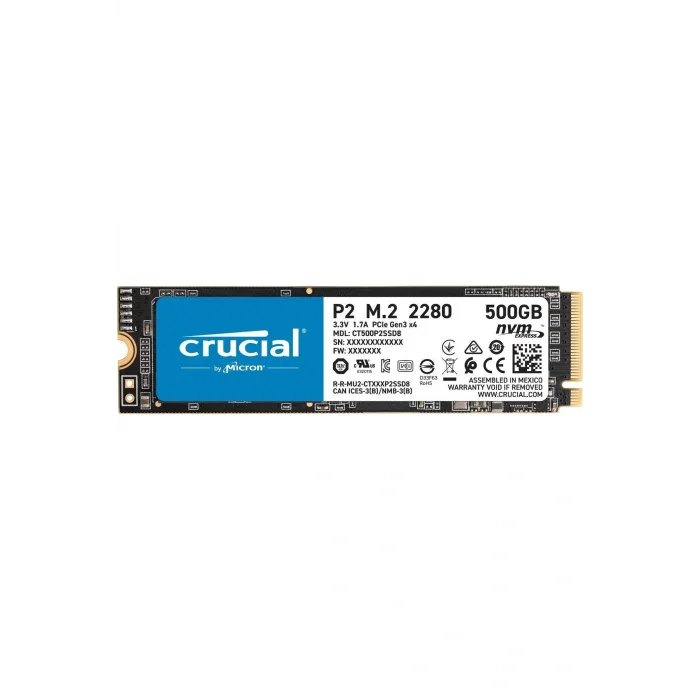Genel Ürün P2 500gb Ssd M.2 Nvme Pcıe Ct500p2ssd8