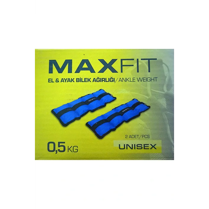 Genel Ürün Kas Geliştirici El Ve Ayak Bilek Ağırlığı 0.5 Kg 2 Adet MAXFIT