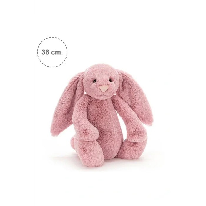 Genel Ürün Bashful Koyu Pembe Tavşan Büyük Boy 36 Cm