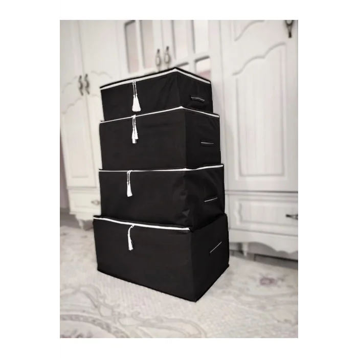 Genel Ürün PÜSKÜLLÜ HURÇ SETİ 6 LI SİYAH