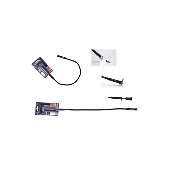 Genel Ürün Manyetik Kancalı Esnek Çubuk LED Fenerli - 11337