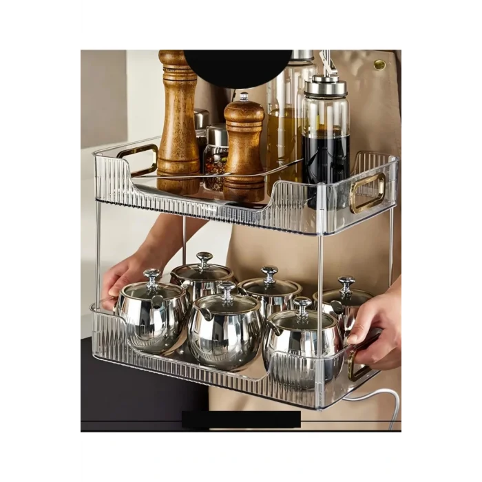 Genel Ürün 2 katlı makyaj organizeri ofis organizer banyo organizer Mutfak organizer düzenleyici