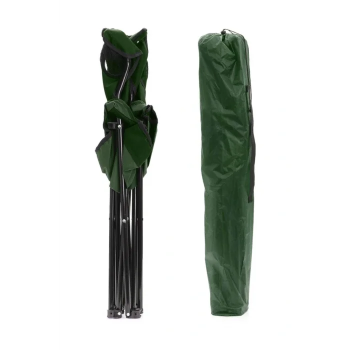 Genel Ürün Yeşil Taşınabilir Kamp Sandalyesi Katlanır Kamp Sandalyesi - Yeşil Tek Kişilik Tekli