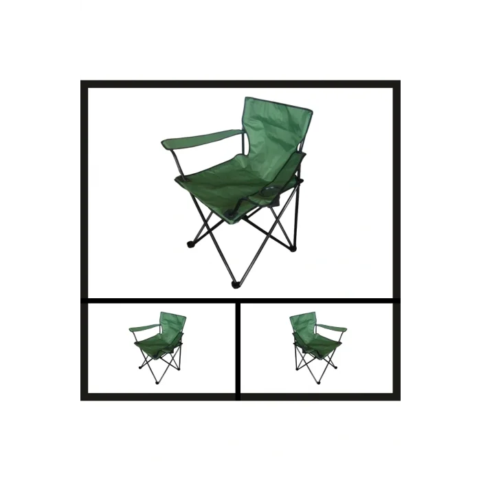 Genel Ürün Yeşil Uyguna-Yakala Yeşil (dy.001) Savex Katlanabilir Kamp Sandalyesi-MLZ.090 Tek Kişilik Tekli