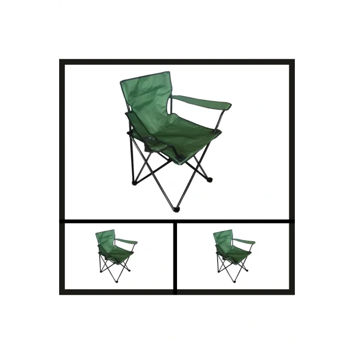Genel Ürün Yeşil Uyguna-Yakala Yeşil (dy.001) Savex Katlanabilir Kamp Sandalyesi-MLZ.090 Tek Kişilik Tekli