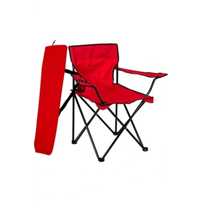 Genel Ürün Taşıma Çantalı Katlanır Çantalı Kamp Sandalyesi Lacivert Hasır 2 Kişilik Tekli Modern Kırmızı