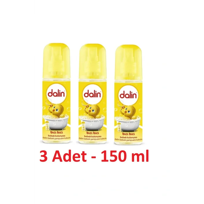 Genel Ürün Bebek Kolonyası Bıcı Bıcı Kokusu 3 Adet (150 ML)