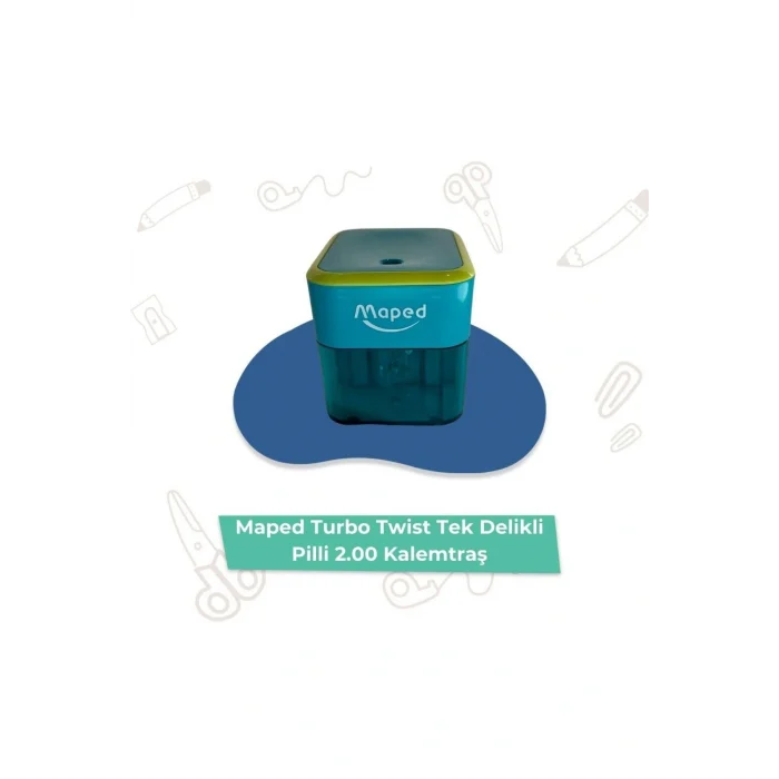 Genel Ürün Turbo Twist Tek Delikli Pilli 2.00 Kalemtraş
