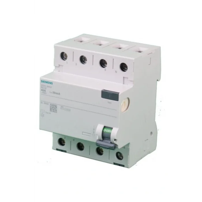 Genel Ürün Sıemens 5sv4644-0 40a 300ma 400v (3faz+nötr) Kaçak Akım Rölesi