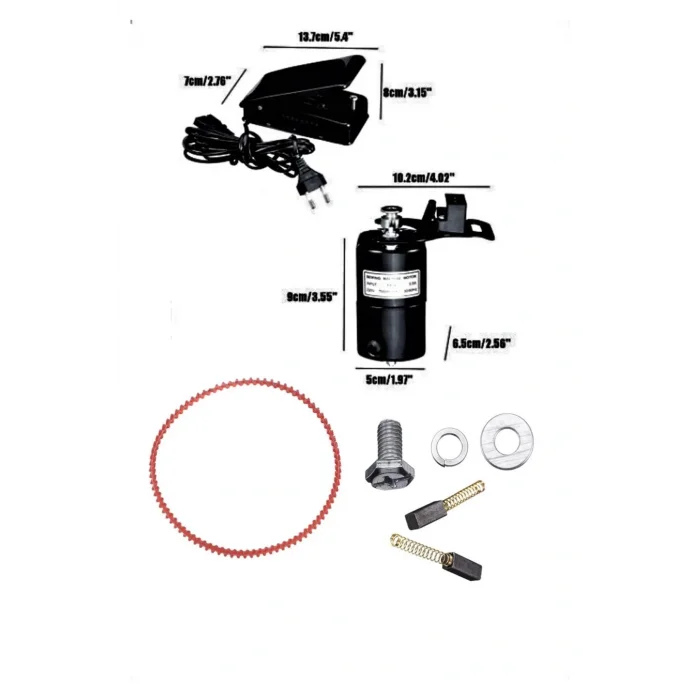 Genel Ürün Mekanik Dikiş Makine Motoru 150w İthalatçı Garantili Siyah 2 Yıl