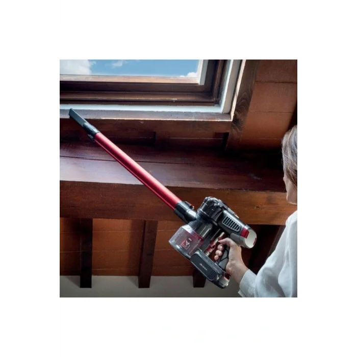 Genel Ürün Şarjlı Dikey Süpürge Violet Dijital motor 22V Çift Emiş Hepa Filtre Sessiz 2757