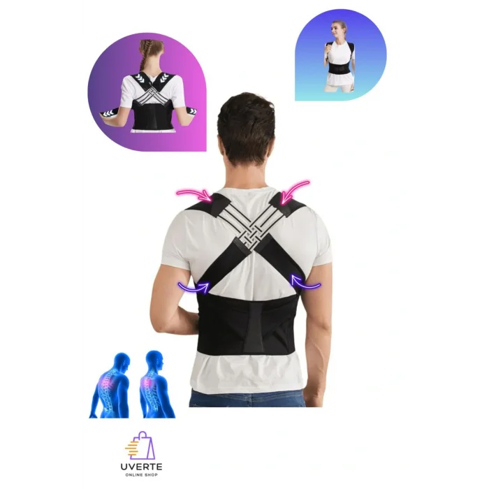 Genel Ürün Medikal Dik Duruş Sırt-bel Korsesi Kadın-erkek Kamburluk Önleyici Dik Duruş Sporcu Korsesi