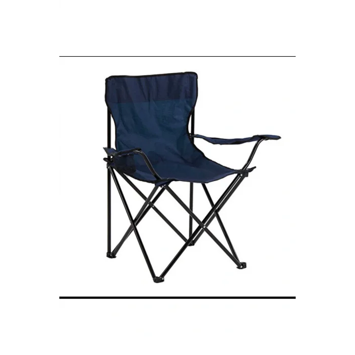 Genel Ürün Mavi Happy Best Tıme Çantalı Kamp Sandalyesi Tekli 2 Kg Katlanabilir Plastik Modern Tek Kişilik