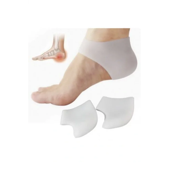 Genel Ürün Silikon Topuk Çorabı Topuk Ağrısı Kuru Çatlamış Nasır Ve Çürük Topuk Tedavisi Koşu Kamp Spor Desteğ