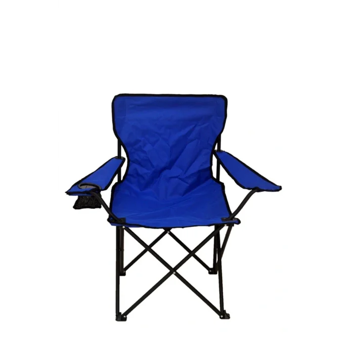 Genel Ürün Taşıma Çantalı Çantalı Kamp Sandalyesi Tek Kişilik 90 gr Metal Tekli Mavi