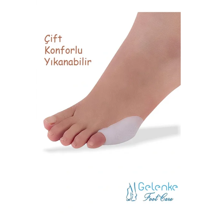 Genel Ürün Bunion Kemik Koruyucu Serçe Parmak - Ayak Serçe Parmak Silikon Bunyon Kemik Koruyucu