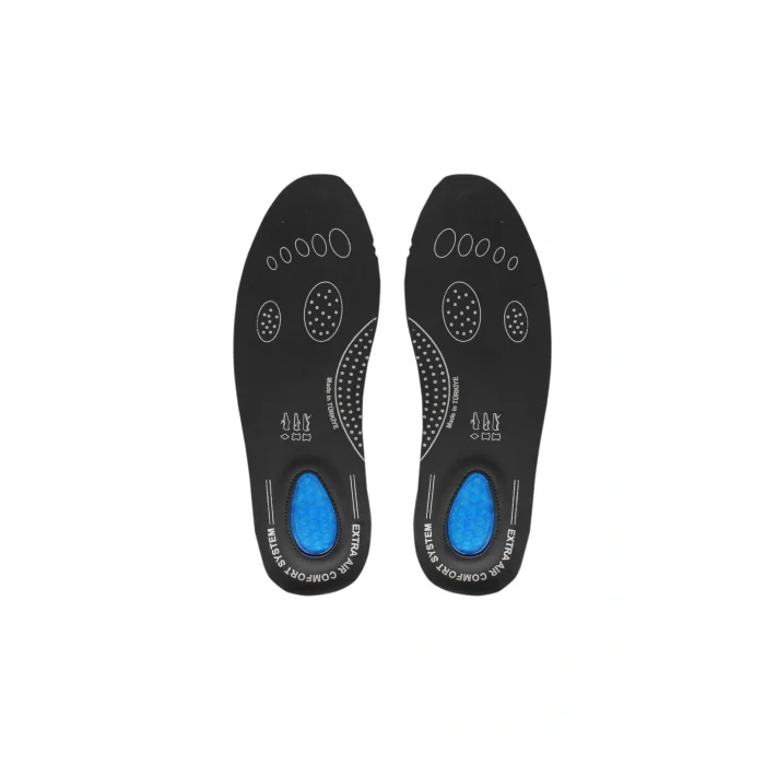 Genel Ürün Deri Air Confort Fusped Topuk Dikeni Jel Takviyeli Ortopedik Deri Tabanlık