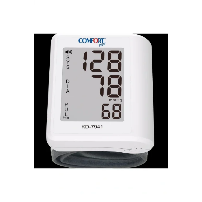 Genel Ürün Dijital Kd-7941 Bilekten Ölçme Türkçe Konuşan Tansiyon Aleti Pilli Bilek