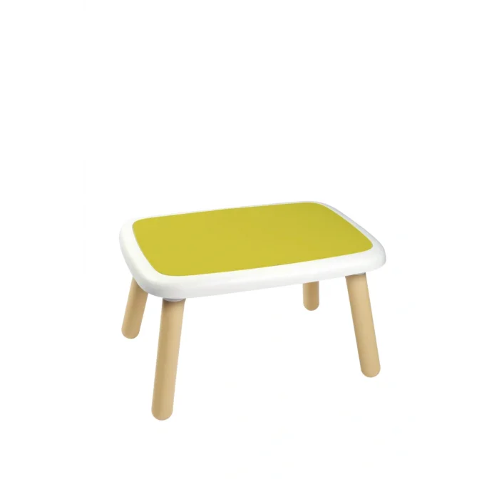 Genel Ürün Pastel Beyaz ve Yeşil Çocuk Masası