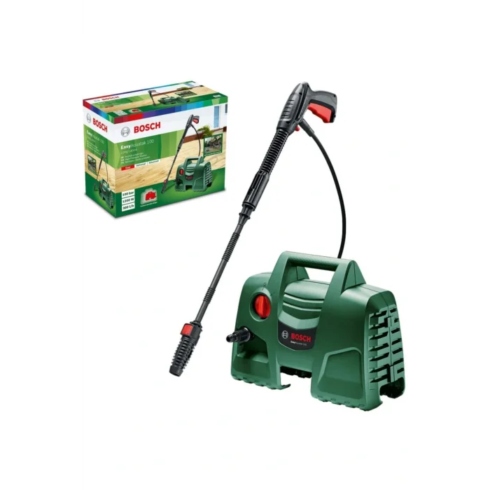 Genel Ürün Easy Aquatak 100ll Uzun Tabanca 1200 W 100 Bar Yüksek Basınçlı Araba Yıkama Makinesi