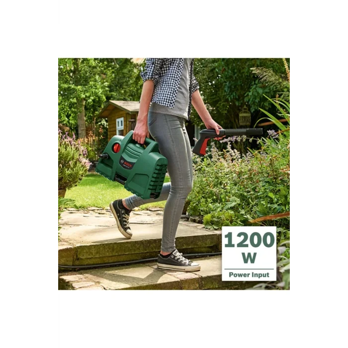 Genel Ürün Easy Aquatak 100ll Uzun Tabanca 1200 W 100 Bar Yüksek Basınçlı Araba Yıkama Makinesi
