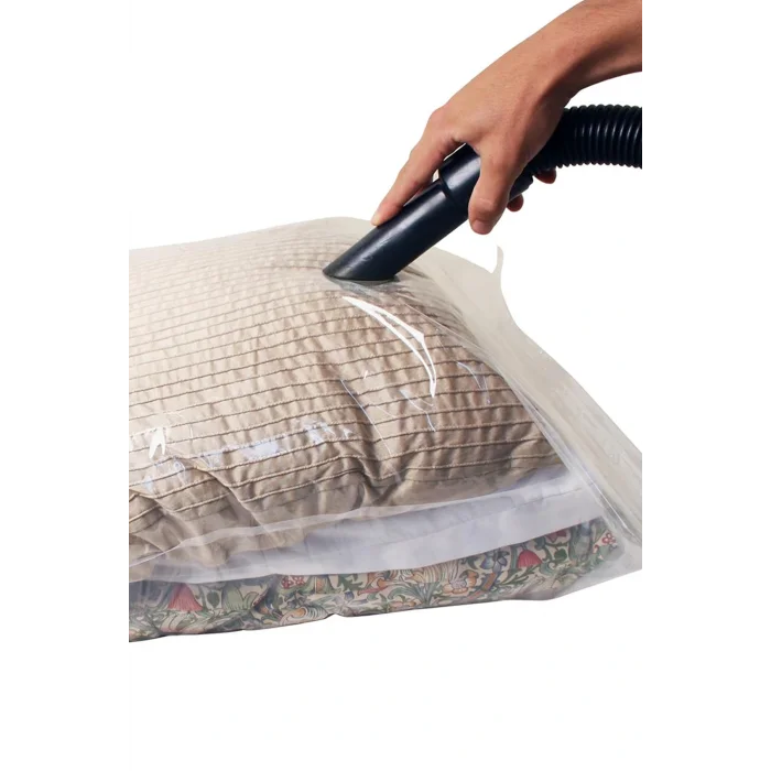 Genel Ürün Pratik Elbise Vakumlu Hurç Yorgan Hurcu Vakumlu Hurç Poşet Saklama Torbası JUMBO 73x130