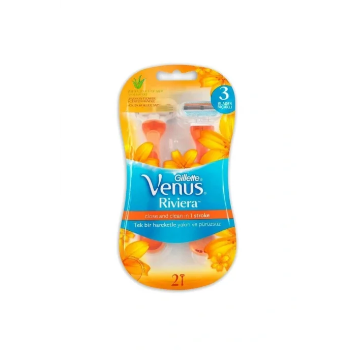 Genel Ürün Gilette Riviera Kullan At Traş Bıçağı 2li