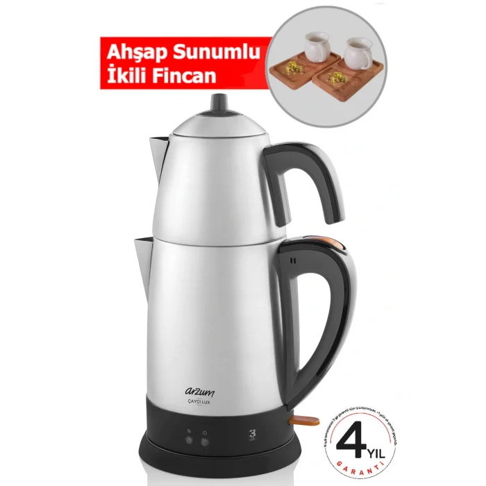 Genel Ürün Ar3051 Çaycı Lux Çay Makinası Paslanmaz Çelik