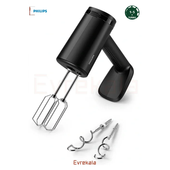 Genel Ürün Evrekala Shop Mikser Philips El Blenderı-Yetkili Evrekala-Turbo 500 Watt Led Ekranlı Yeni Seri 5 Hız