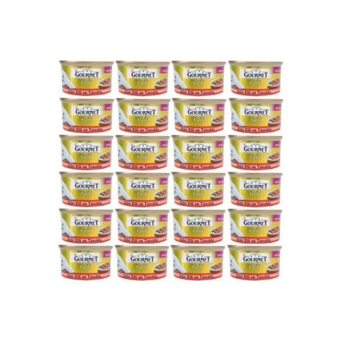 Genel Ürün Gold Sığır&tavuk Çifte Lezzet 85 G X 24 Adet