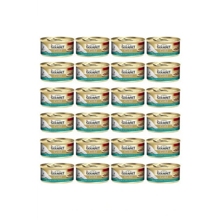 Genel Ürün Gold Somonlu Tavuklu Parça Etli 85 G X 24 Adet