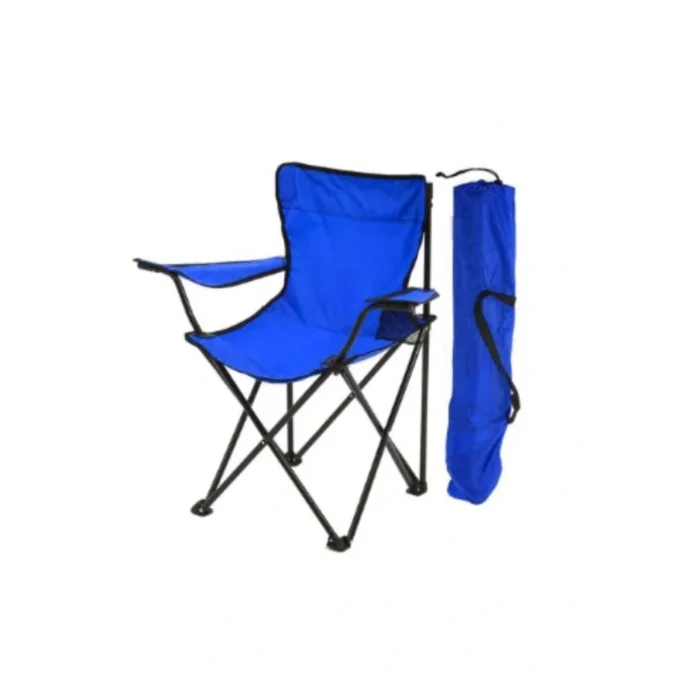 Genel Ürün 0,5 - 3 kg Rejisör Kamp Sandalyesi Piknik Sandalyesi Katlanır Sandalye Taşıma Çantalı Sandalye-Mavi