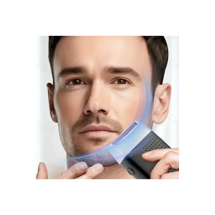 Genel Ürün Sakal Insua Black Pro Series Şarjlı Taşınabilir Seyehat Sakal Ense Makinesi Günlük Tıraş Makinesi M