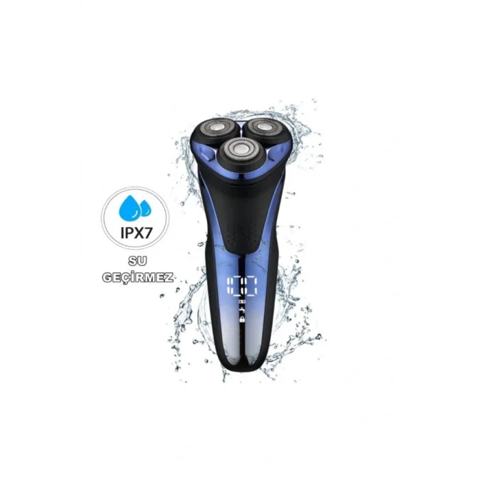 Genel Ürün 1-3 Ipx-7 Pro Water Islak&kuru Tıraş Makinesi Şarjlı Su Geçirmez Sıfır Kesim Tıraş Makinesi Yok Isl