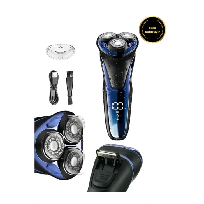 Genel Ürün 1-3 Ipx-7 Pro Water Islak&kuru Tıraş Makinesi Şarjlı Su Geçirmez Sıfır Kesim Tıraş Makinesi Yok Isl