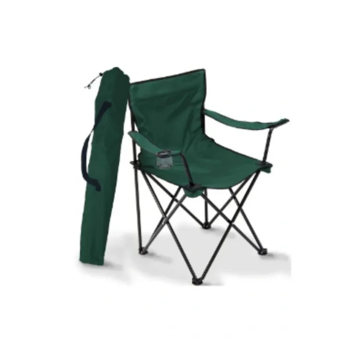 Genel Ürün Yeşil Rejisör Kamp Sandalyesi Piknik Sandalyesi Katlanır Sandalye Taşıma Çantalı Sandalye-Yeşil Tek
