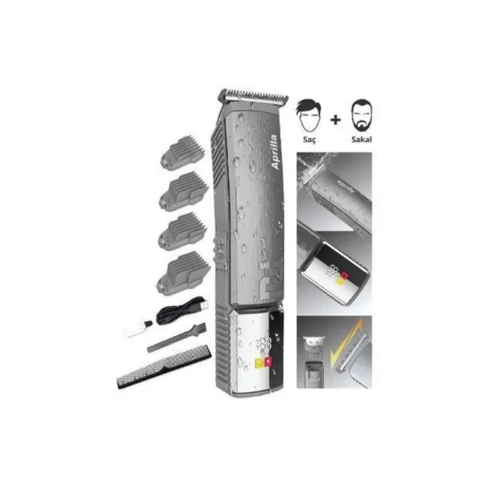 Genel Ürün 2 Yıl Yok Şarjlı Saç Sakal Kesme Makinesi AHC-5045 Gri Islak ve Kuru 2 Yıl Saç-Sakal Şarjlı 3-5 Isl