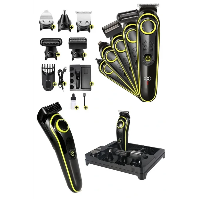 Genel Ürün Yok Hair Point Ip-657 Çok Amaçlı Foksiyonlu Tras Makinası 3-5 Siyah Saç-Sakal-Vücut Kuru 2 Yıl Şarj