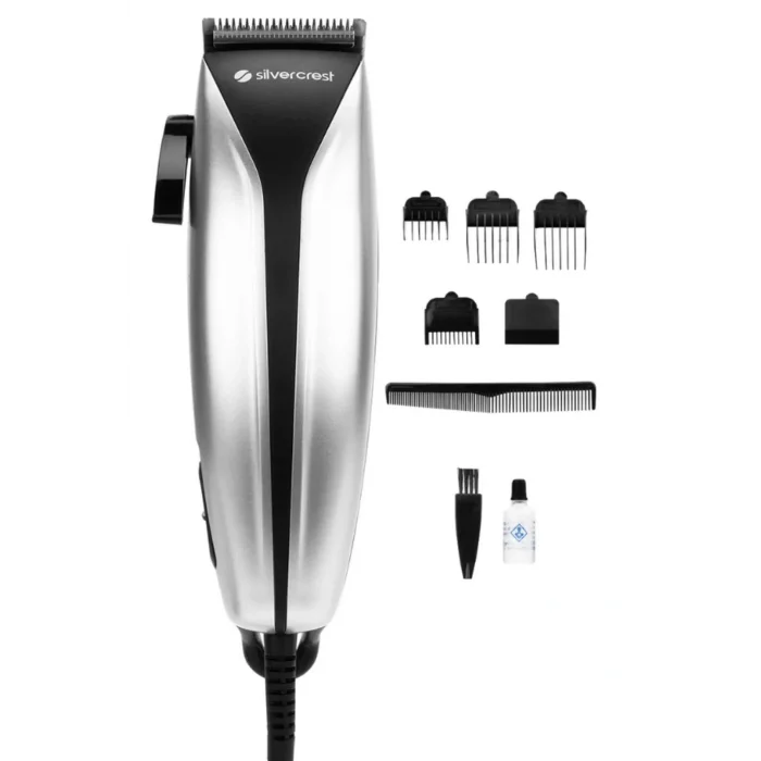 Genel Ürün Kahverengi SC-6601S Konik Kol ile Bıçak Ayarı Sessiz Pivot Motor Saç Traş Makinası Saç-Sakal Islak