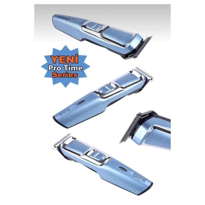 Kol Saati Yok Ip-1017 Professionel Traş Makinesi 2 Yıl Kuru 1-2 Saat Lacivert Saç-Sakal-Burun Kablosuz 1-3